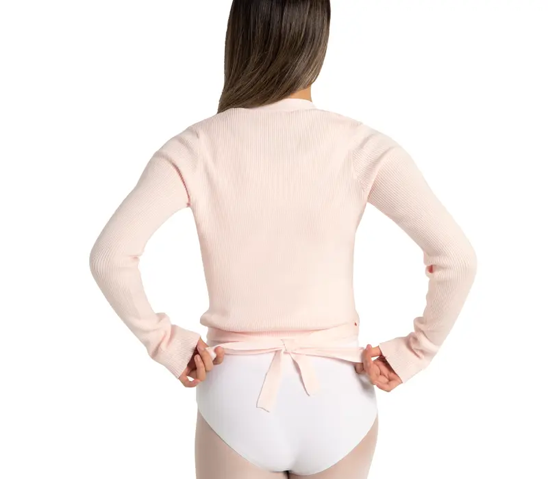Capezio Knit Wrap Sweater, női kardigán - Rózsaszín Capezio