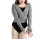 Capezio Knit Wrap Sweater, női kardigán