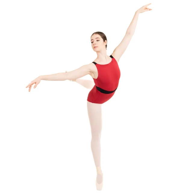 Capezio C'est La Vie Fleur Leotard női ruha széles vállpánttal Capezio C'est La Vie Fleur Leotard női ruha széles vállpánttal - Skarlátvörös Capezio