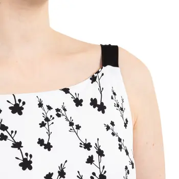 Capezio C'est La Vie Fleur Leotard női ruha széles vállpánttal - Cascading Florals Capezio