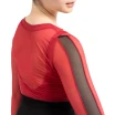 Capezio C'est La Vie Joyeux mesh cover up női top - Skarlátvörös Capezio Capezio C'est La Vie Joyeux mesh cover up női top - Skarlátvörös Capezio