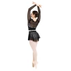 Capezio C'est La Vie Joyeux mesh cover up női top - Fekete Capezio C'est La Vie Joyeux mesh cover up női top - Fekete