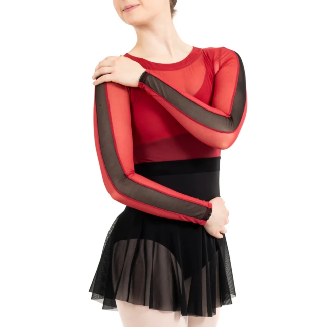 Capezio C'est La Vie Joyeux mesh cover up női top Capezio C'est La Vie Joyeux mesh cover up női top