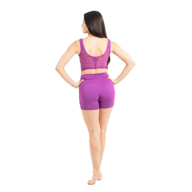 Capezio Bella Notte Vita Side Panel Short, női rövidnadrág - Jácint ibolya Capezio Bella Notte Vita Side Panel Short, női rövidnadrág - Jácint ibolya
