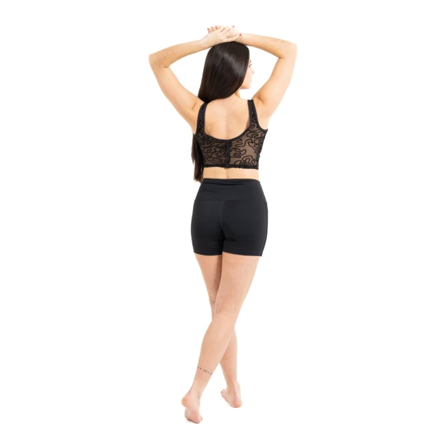 Capezio Bella Notte Dolce Tank, női top - Fekete