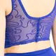 Capezio Bella Notte Dolce Tank, női top - Spektrum Kék
