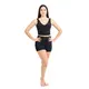 Capezio Bella Notte Dolce Tank, női top - Fekete