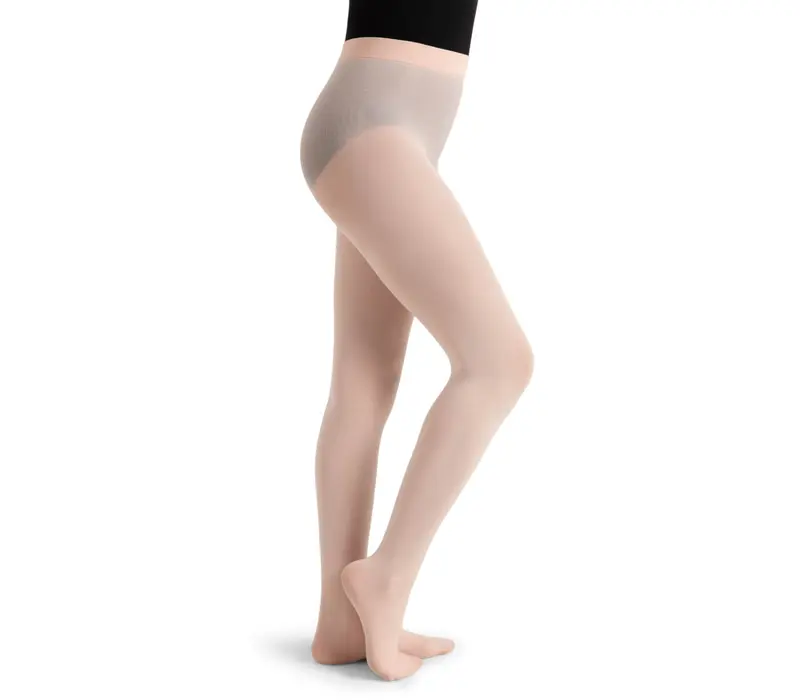 Capezio ultra soft Footed Tight, lány harisnya teljes talprésszel - Balett rózsaszín Capezio