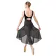 Capezio, pántos balett dressz  - Fekete