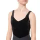 Capezio, pántos balett dressz  - Fekete
