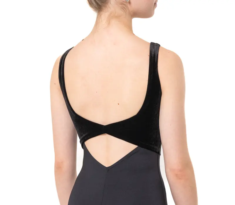 Capezio, pántos balett dressz  - Fekete