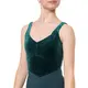 Capezio, pántos balett dressz  - Sötétzöld