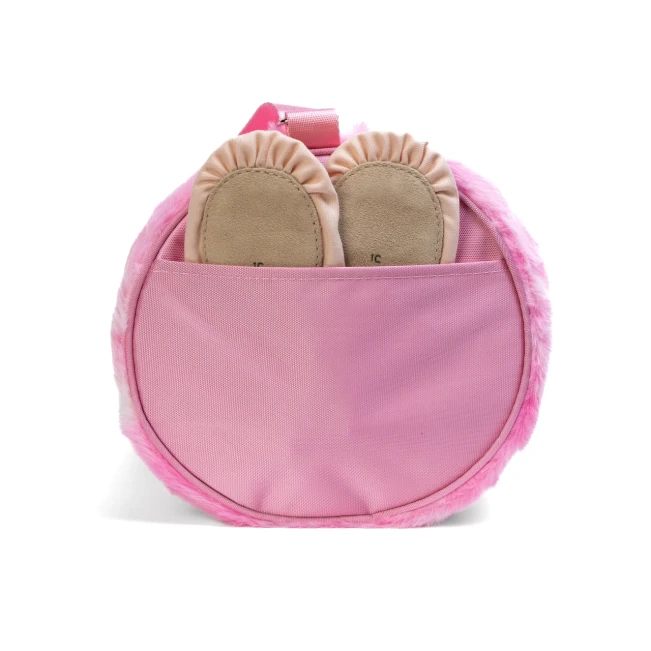 Capezio Faux Fur Dance Duffle, táska lányoknak Capezio Faux Fur Dance Duffle, táska lányoknak
