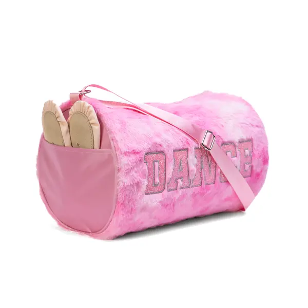 Capezio Faux Fur Dance Duffle, táska lányoknak