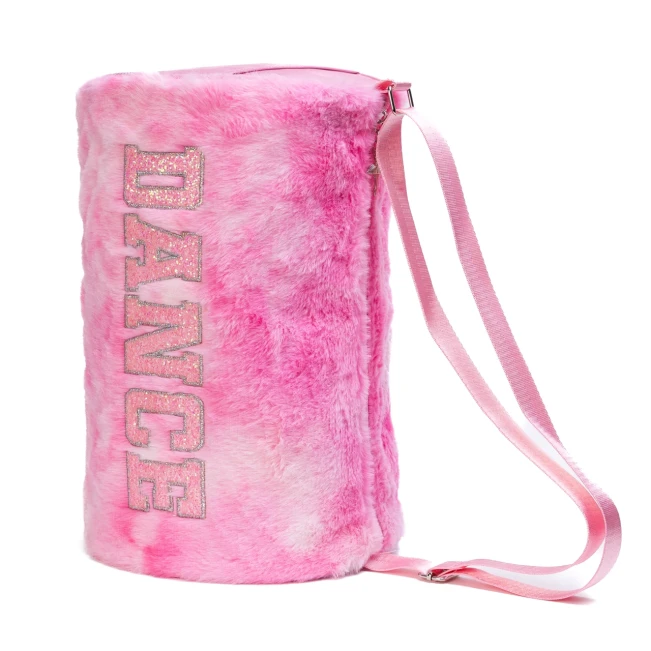 Capezio Faux Fur Dance Duffle, táska lányoknak Capezio Faux Fur Dance Duffle, táska lányoknak