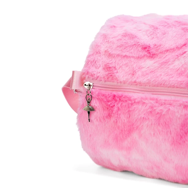 Capezio Faux Fur Dance Duffle, táska lányoknak Capezio Faux Fur Dance Duffle, táska lányoknak