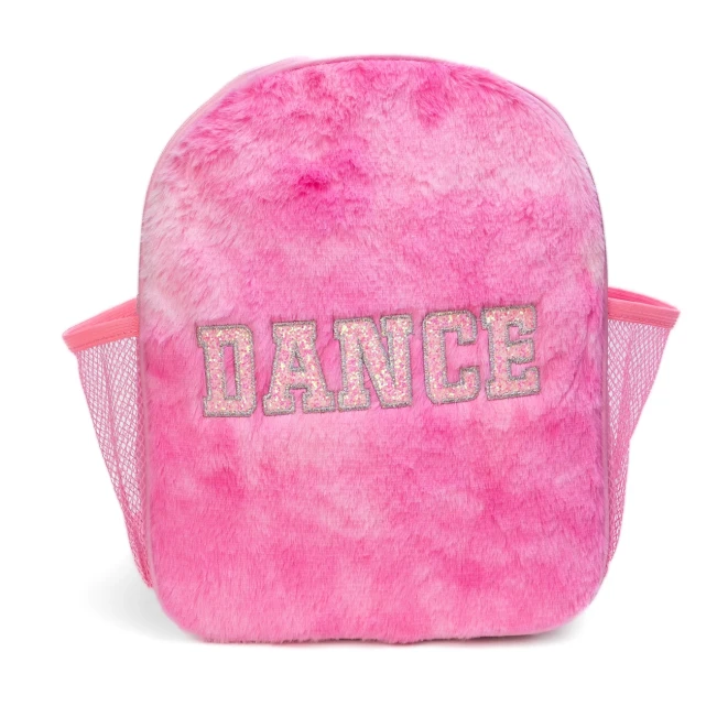 Capezio Faux Fur Dance Backpack, hátizsák kislányoknak Capezio Faux Fur Dance Backpack, hátizsák kislányoknak