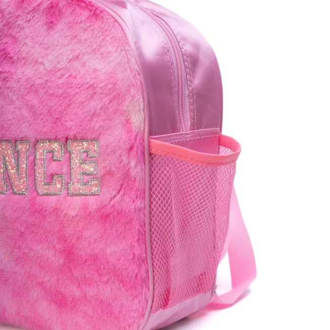 Capezio Faux Fur Dance Backpack, hátizsák kislányoknak Capezio Faux Fur Dance Backpack, hátizsák kislányoknak