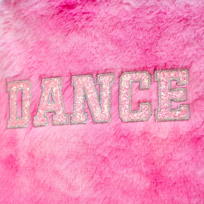 Capezio Faux Fur Dance Backpack, hátizsák kislányoknak Capezio Faux Fur Dance Backpack, hátizsák kislányoknak