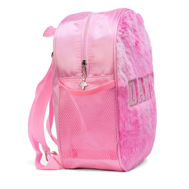 Capezio Faux Fur Dance Backpack, hátizsák kislányoknak Capezio Faux Fur Dance Backpack, hátizsák kislányoknak