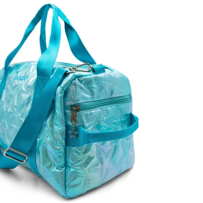 Capezio Metallic star travel duffle, táska - Türkiz Metallic Turquoise Capezio Capezio Metallic star travel duffle, táska - Türkiz Metallic Turquoise Capezio