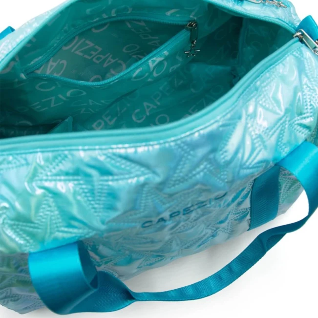 Capezio Metallic star travel duffle, táska Capezio Metallic star travel duffle, táska - Türkiz Metallic Turquoise Capezio