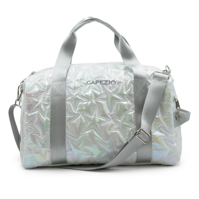 Capezio Metallic star travel duffle, táska - Ezüst Metallic Silver Capezio Capezio Metallic star travel duffle, táska - Ezüst Metallic Silver Capezio
