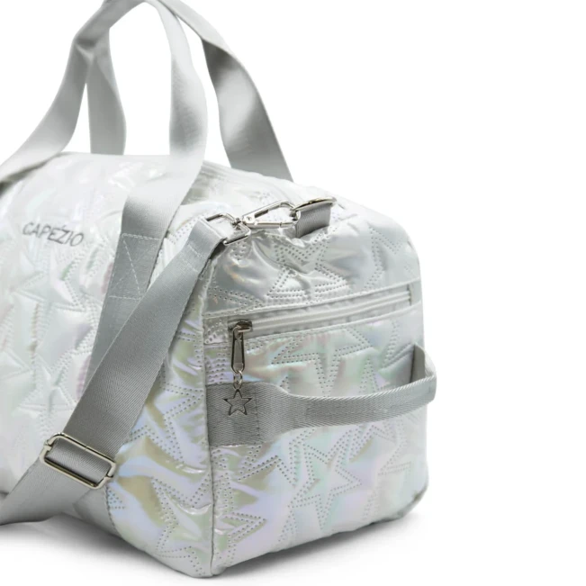 Capezio Metallic star travel duffle, táska Capezio Metallic star travel duffle, táska - Ezüst Metallic Silver Capezio