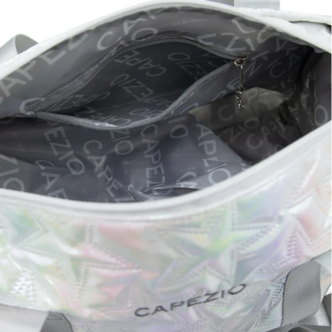 Capezio Metallic star travel duffle, táska Capezio Metallic star travel duffle, táska - Ezüst Metallic Silver Capezio