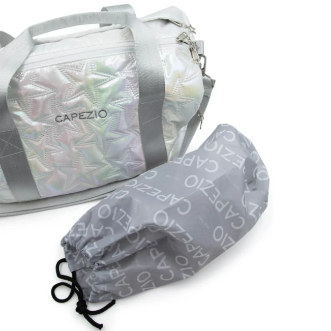 Capezio Metallic star travel duffle, táska Capezio Metallic star travel duffle, táska - Ezüst Metallic Silver Capezio