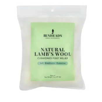 Bunheads Bamboo Lamb´s Wool, természetes gyapjú