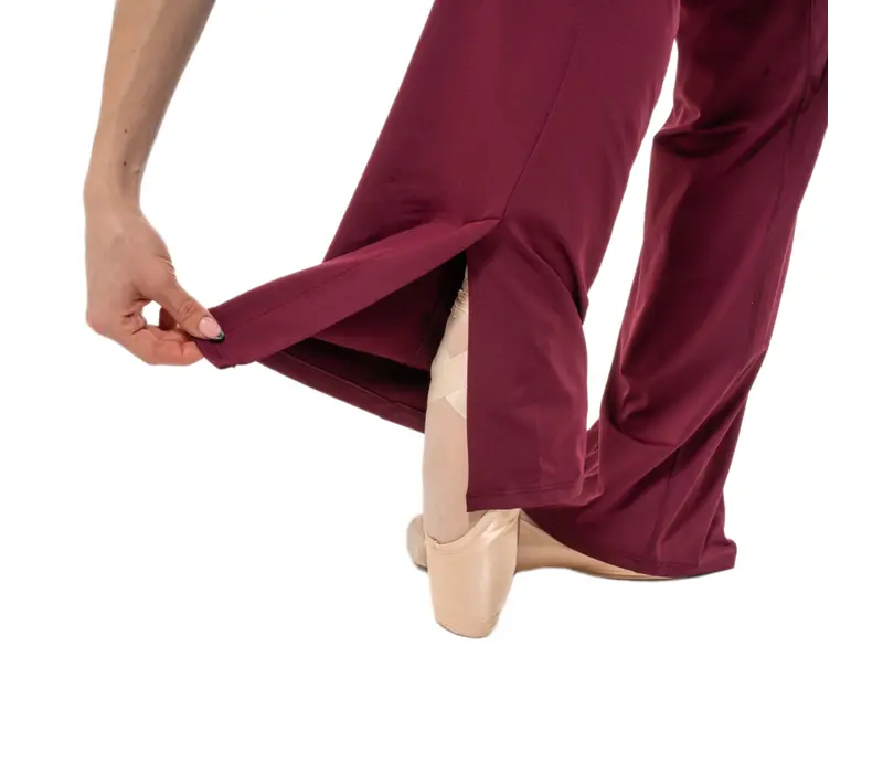 Capezio Beguile Pant, női ńadrág - Bordó Windsor Wine Capezio