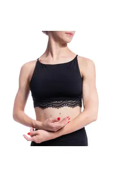 Capezio Breeze Bra Top, női felső vékony pántokkal