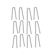 Bunheads, 5 cm hosszú hullámcsatok - Barna