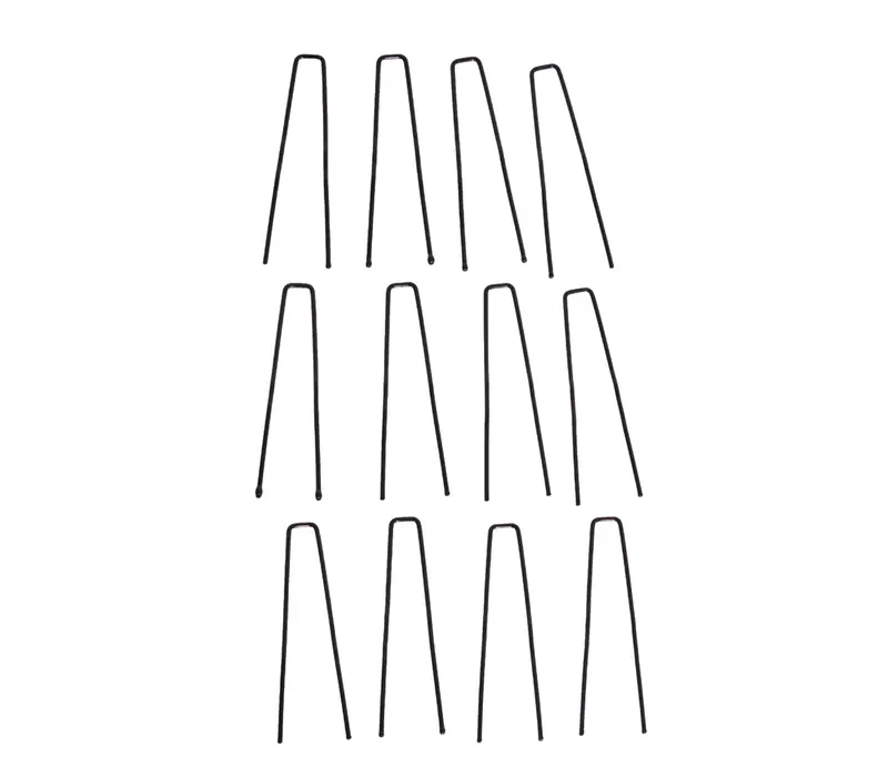 Bunheads, 6.4 cm hosszú hajtűk - Barna