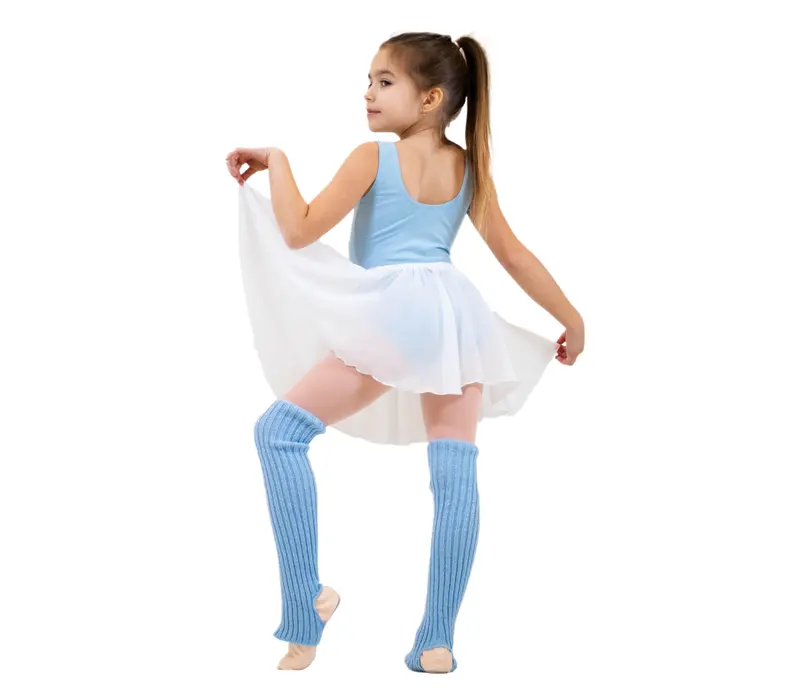 Capezio gyerek balett dressz övvel - Világoskék Capezio