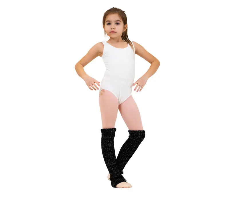 Capezio gyerek balett dressz övvel - Fehér