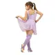 Capezio gyerek balett dressz övvel - Levendulalila