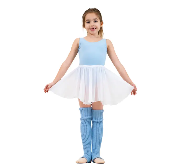 Capezio gyerek balett dressz övvel - Világoskék Capezio