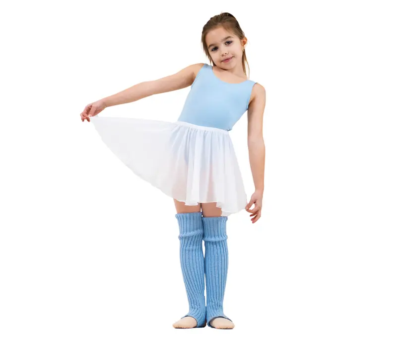 Capezio gyerek balett dressz övvel - Világoskék Capezio