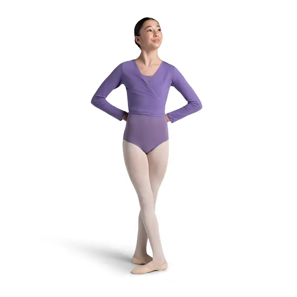 Capezio cross over felső, felső lányoknak bemelegítésre 
