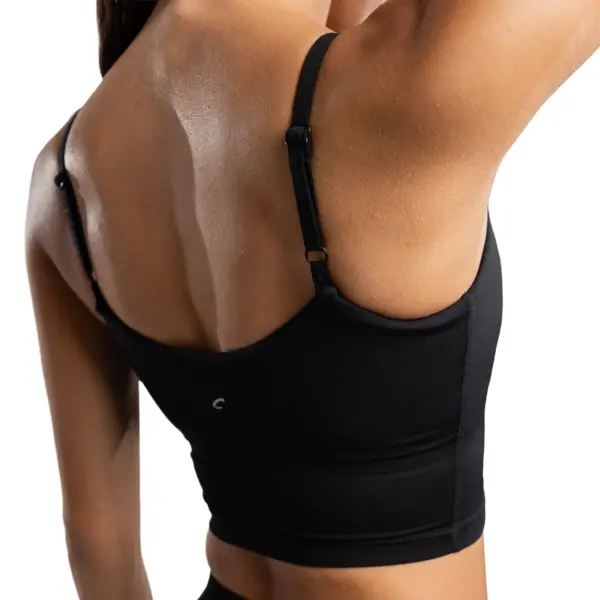 Capezio Dance Cami top, női tréning latino top pántokkal
