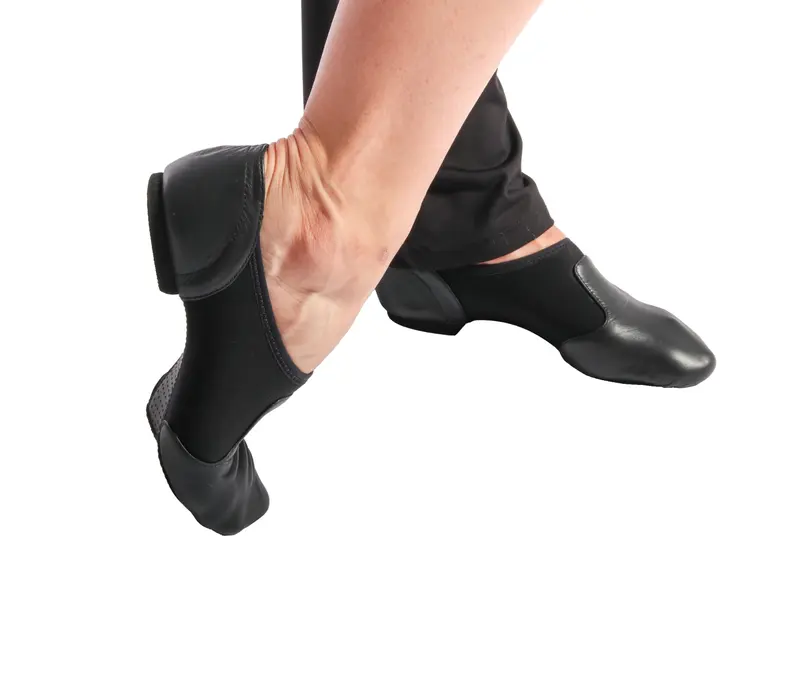 Capezio Glove jazz shoe, női jazz cipő ergonomikus kialakítással - Fekete