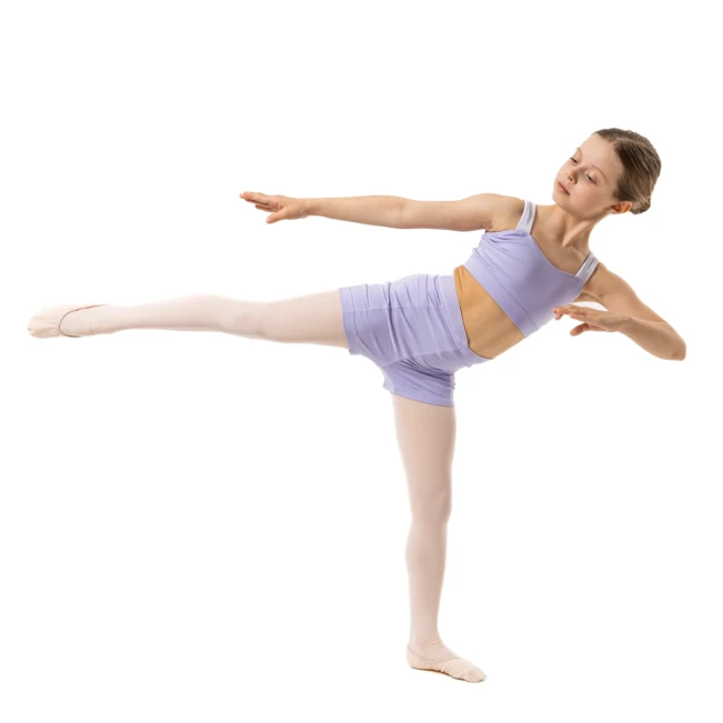 Capezio Catherine Top, lányos crop top Capezio Catherine Top, lányos crop top