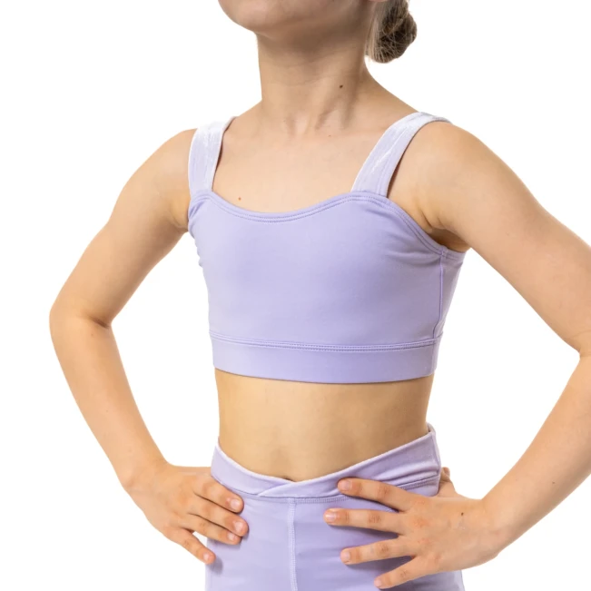 Capezio Catherine Top, lányos crop top Capezio Catherine Top, lányos crop top