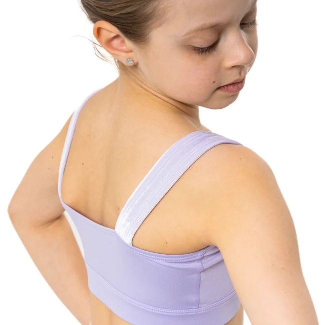 Capezio Catherine Top, lányos crop top Capezio Catherine Top, lányos crop top