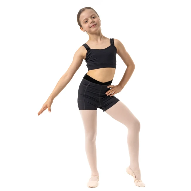 Capezio Catherine Top, lányos crop top Capezio Catherine Top, lányos crop top
