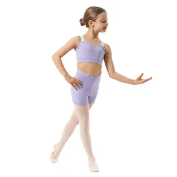 Capezio Charlotte short, rövidnadrág lányoknak - Levendulalila
