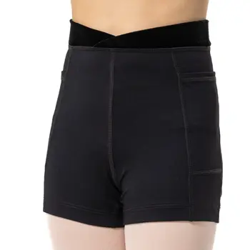 Capezio Charlotte short, rövidnadrág lányoknak - Fekete