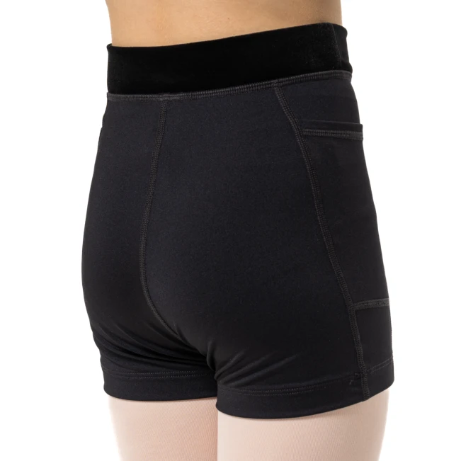 Capezio Charlotte short, rövidnadrág lányoknak - Fekete